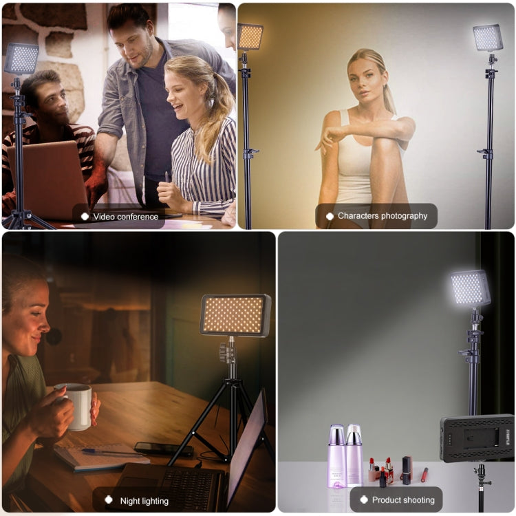 VLOGLITE W228 Dual Color Temperature Portable Photographic Fill Light High-Brightness Video Light, W228