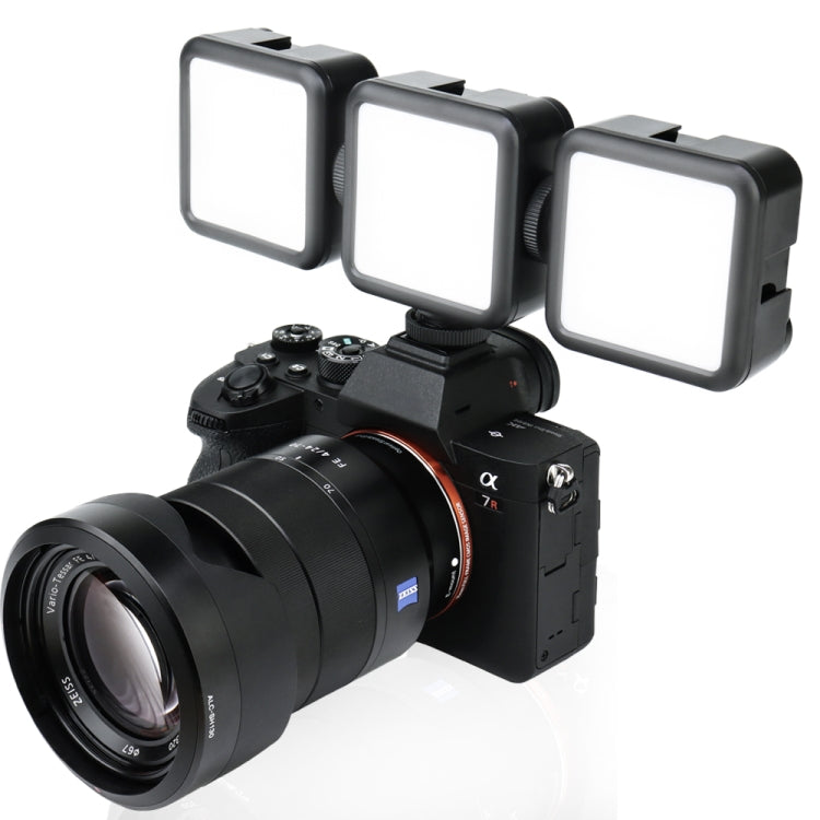 VLOGLITE W49S Adjustable Brightness Mini Beauty Video Light Photography Live Streaming LED Fill Light, W49S