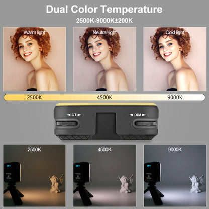 VLOGLITE W64RGB Dimmable RGB LED Pocket Fill Light 20 Modes Live Broadcast Video Light, W64RGB