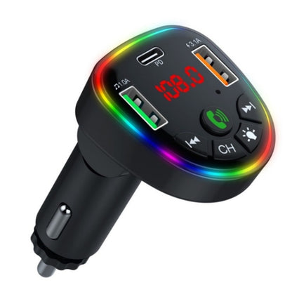 P25 Phone Dual USB Cigarette Lighter Charger Bluetooth Hands-Free Car Player, P25