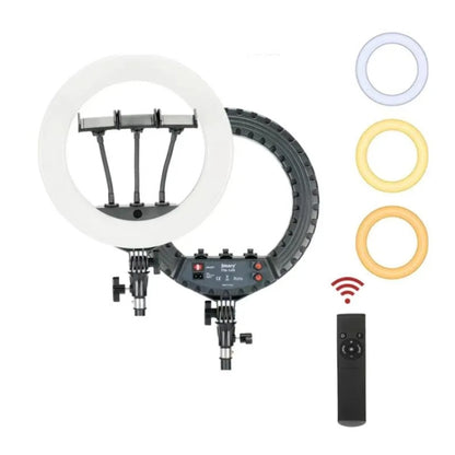 JMARY FM-14R Photography Light 14-inch Live Streaming Ring Light Photography LED Fill Light, US Plug, EU Plug