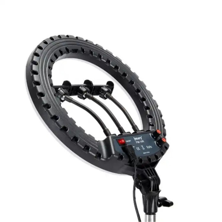 JMARY FM-14R Photography Light 14-inch Live Streaming Ring Light Photography LED Fill Light, US Plug, EU Plug
