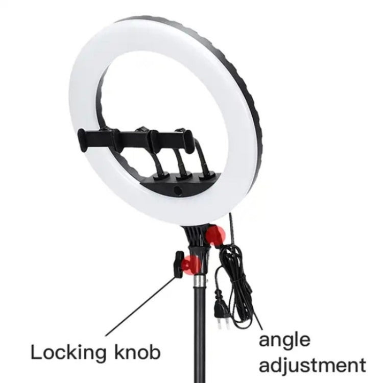 JMARY FM-14R Photography Light 14-inch Live Streaming Ring Light Photography LED Fill Light, US Plug, EU Plug