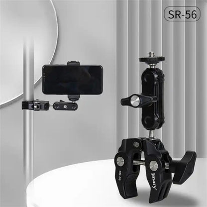 JMARY SR-56 Aluminum Handlebar Crab Clamp Magic Arm Rod Mount, SR-56