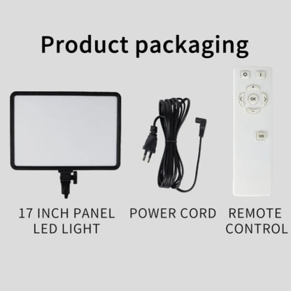 JMARY FM-17RS With Remote 17-inch Touch Control Dimmable LED Panel Light, US Plug, EU Plug