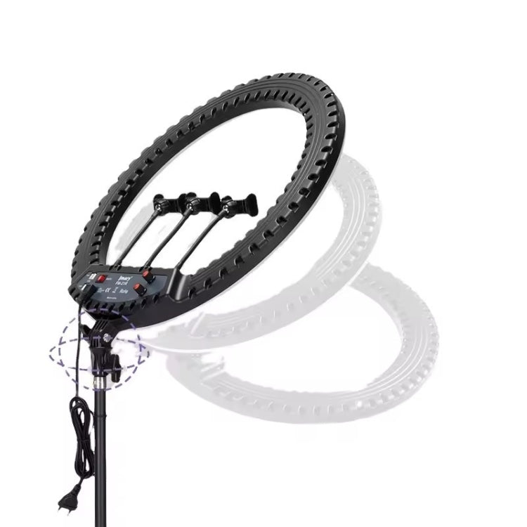 JMARY FM-21R With Remote Control Phone Clip 21-inch Dimmable LED Ring Light, US Plug, EU Plug