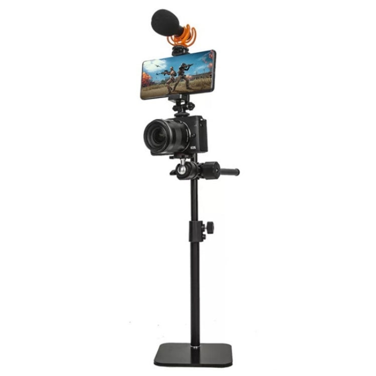YUNTENG VCT-808 Table Phone Clip Holder Microphone DSLR Camera Desktop Mount Stand, VCT-808