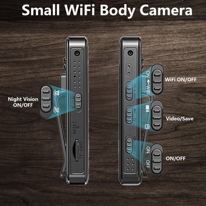 L7 WiFi 1080P HD Night Vision Camera Outdoor Sports Conference Video Recording Camera, L7 WiFi