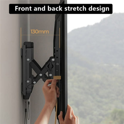 NB DF80-T Angle Adjustable Television Holder Universal 65-90 inch TV Wall Mount Bracket, DF80-T