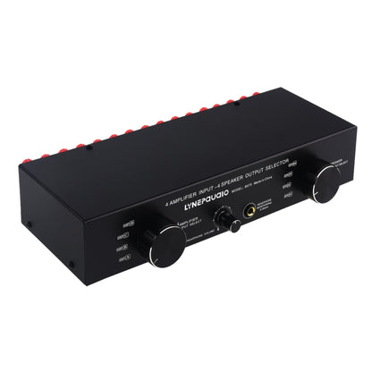 4 Input 4 Ooutput Power Amplifier Speaker Selector Switcher Speaker Comparator, 4 Input 4 Ooutput