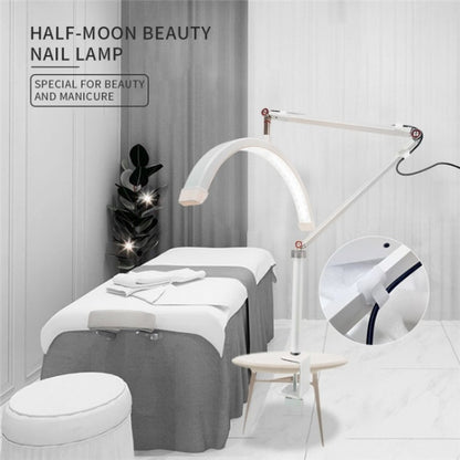 HD-M3X For Eyelash Extensions / Tattoo / Nail Art Lighting Lamp 16 inch Clip-on Half Moon Desk Lamp, US Plug, UK Plug, EU Plug, AU Plug