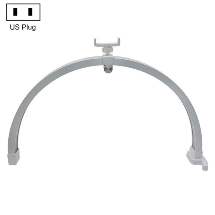 M12X Foldable LED Half Moon Lamp Touch Control Nail Art Lamp, Length: 56cm, US Plug, UK Plug, EU Plug, AU Plug