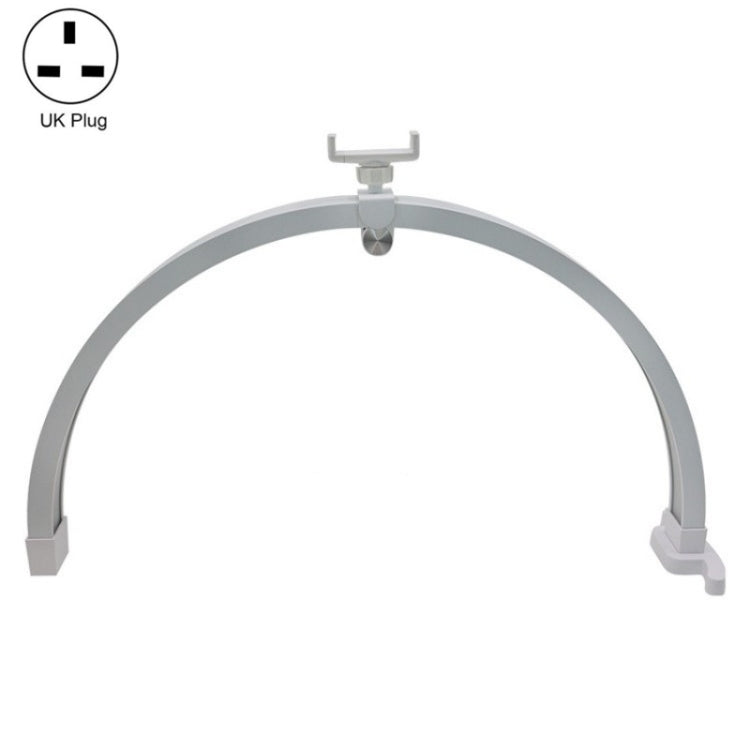 M12X Foldable LED Half Moon Lamp Touch Control Nail Art Lamp, Length: 56cm, US Plug, UK Plug, EU Plug, AU Plug