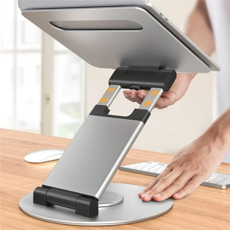 AS018-XS For 10-17 inch Device 360 Degree Rotating Adjustable Laptop Holder Desktop Stand, AS018-XS