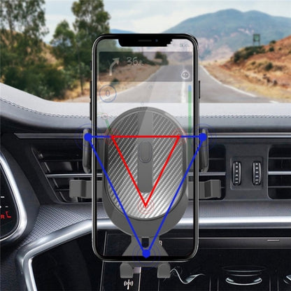 D23+CF Car Air Conditioning Outlet Navigation Mobile Phone Rotation Holder