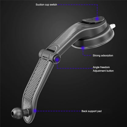 ES281 Car Dashboard Windshield Air Vent Suction Cup Phone Holder For 4-6.7 Inch Phone Mount, ES281