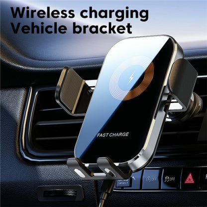 X12 Car Air Vent Touch Sensing Wireless Phone Charger Holder, X12 (Black), X12 (Silver)