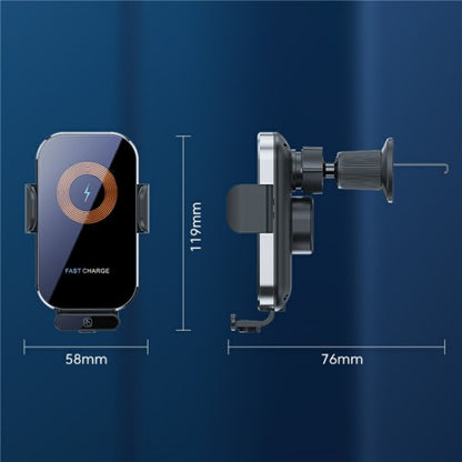 X12s Car Air Vent Wireless Charger 66W High Power Intelligent Induction Holder, X12s, X12s (Tarnish)