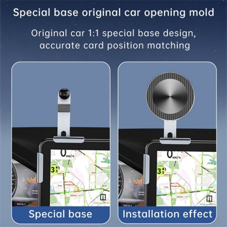 P10 For New Energy Vehicle Aluminum Alloy Screen Base Navigation Bracket