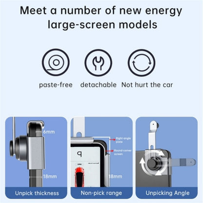 P10 For New Energy Vehicle Aluminum Alloy Screen Base Navigation Bracket