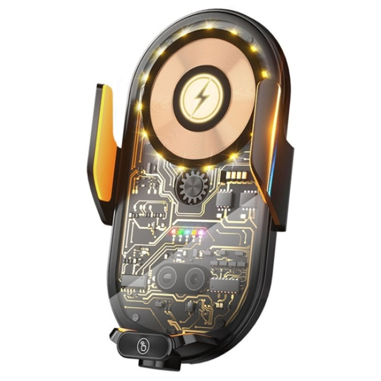 C23 66W Car Air Vent Phone Holder Wireless Charger, C23 (Black), C23 (Gold), C23 (Grey)