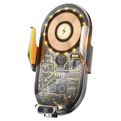 C23 66W Car Air Vent Phone Holder Wireless Charger, C23 (Black), C23 (Gold), C23 (Grey)