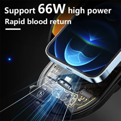 C23 66W Car Air Vent Phone Holder Wireless Charger, C23 (Black), C23 (Gold), C23 (Grey)