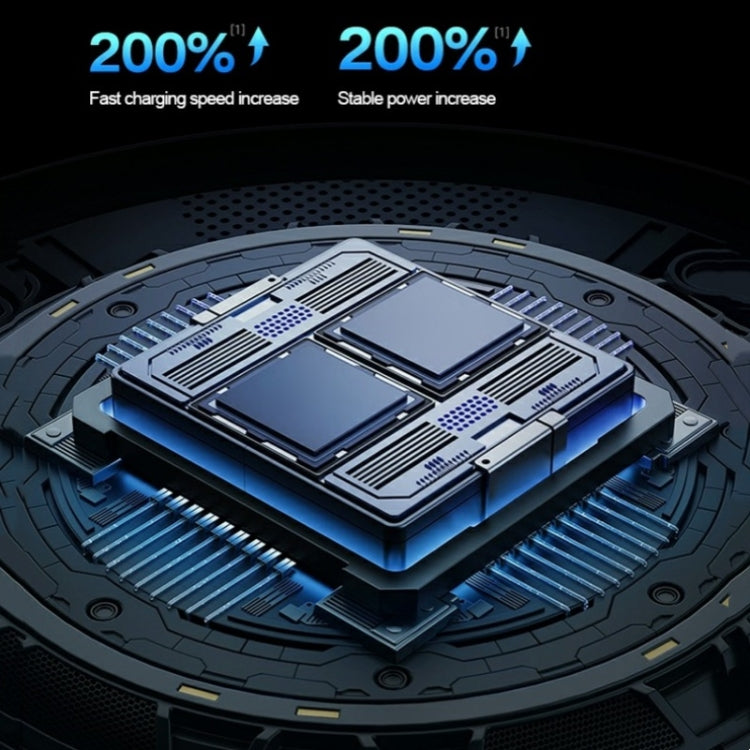 F18 With Infrared Sensor Phone Charging Aluminum Alloy Bracket Car Wireless Charger, F18 (Transparent Black), F18 (Transparent Silver)