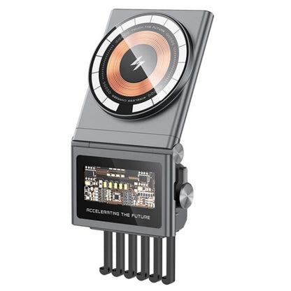 A7 Transparent Phone Charging Dock 15W Magnetic Wireless Charger for Tesla Model 3 / Y, A7