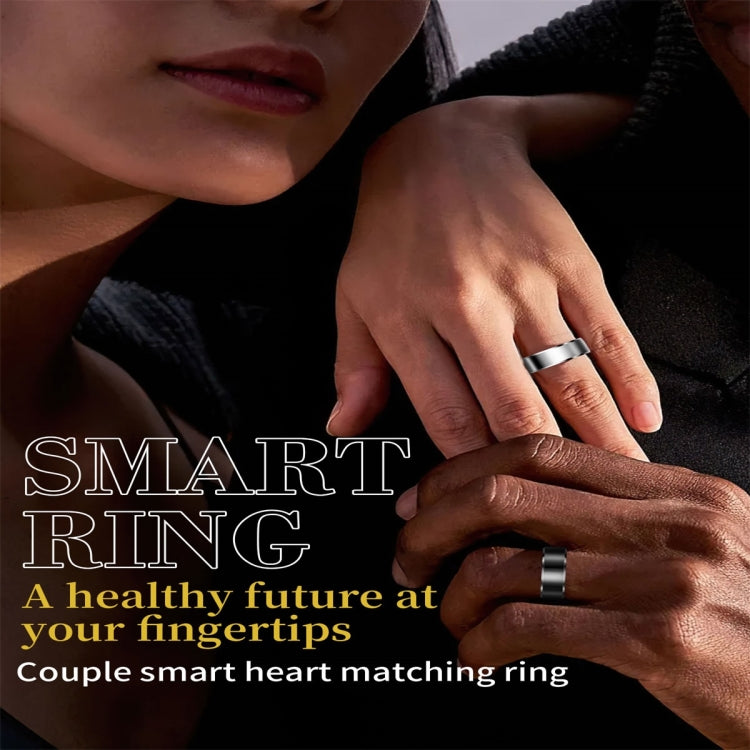 R6 SIZE 10 Smart Ring, Support Heart Rate / Blood Oxygen / Sleep Monitoring