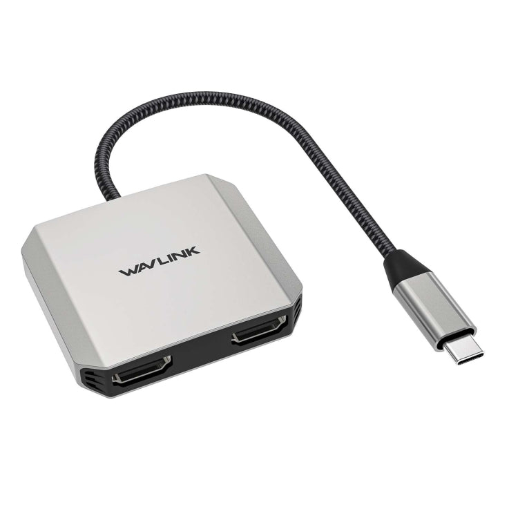 WAVLINK WL-UHP510Pro 4K/60Hz Video Converter USB-C Male to Dual HDMI Female Adapter, WL-UHP5