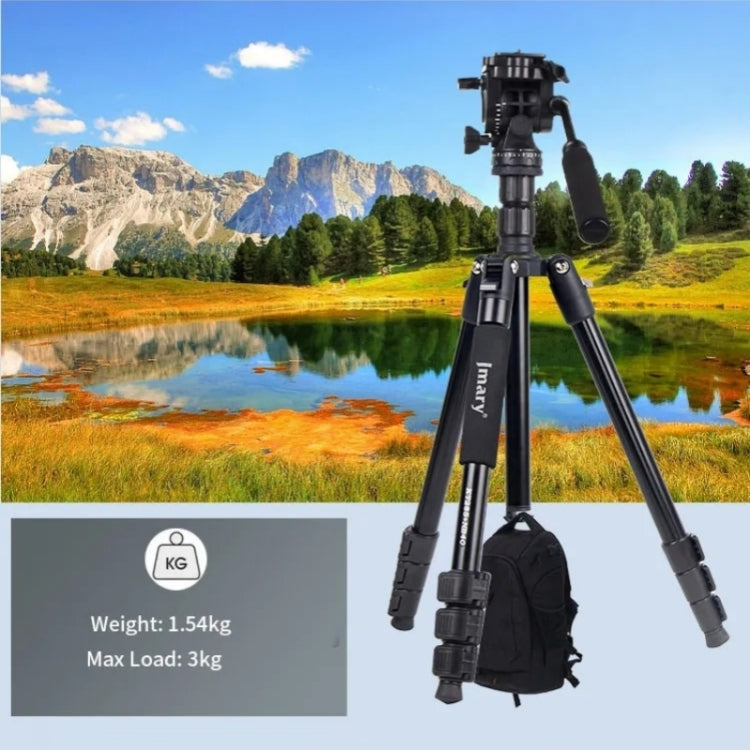 JMARY KT285+NB50 Camera Stand Extendable Height Aluminum Alloy Camera Holder Tripod, KT285+NB50