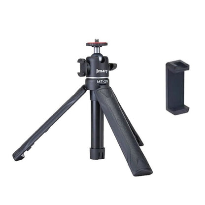 JMARY MT-29 Mini Extendable Live Streaming Desktop Tripod Selfie Stick Camera Phone Holder, MT-29