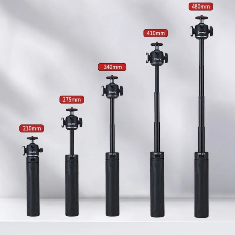 JMARY MT-29 Mini Extendable Live Streaming Desktop Tripod Selfie Stick Camera Phone Holder, MT-29