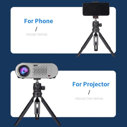 JMARY MT-30 Desktop Tripod Camera Phone Projector Selfie Stick 5-section Adjustable Tripod, MT-30