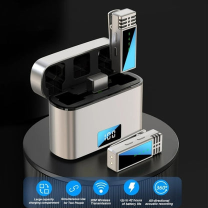 JMARY MW-15 USB-C / Type-C Port 2.4G Lavalier Wireless Microphone, MW-15 Type-C Port