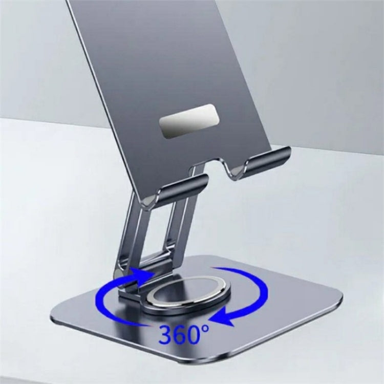 JMARY MK-61 Rotatable Cellphone Tablet Holder Aluminum Alloy Desktop Phone Stand, MK61