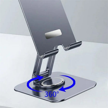 JMARY MK-61 Rotatable Cellphone Tablet Holder Aluminum Alloy Desktop Phone Stand, MK61