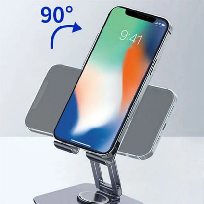 JMARY MK-61 Rotatable Cellphone Tablet Holder Aluminum Alloy Desktop Phone Stand, MK61