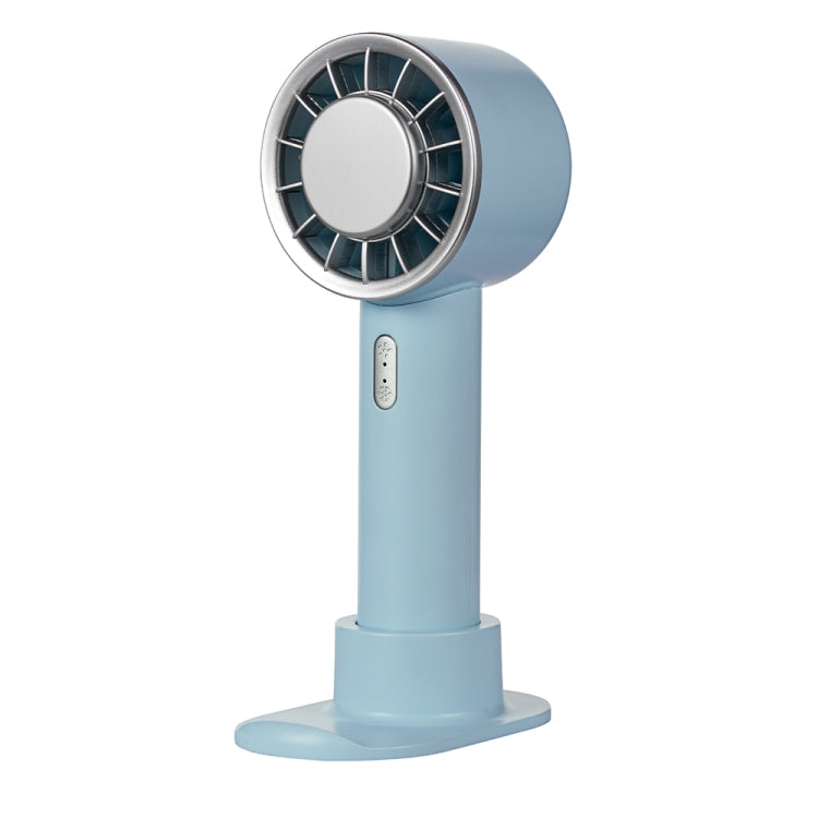 WX-633 Summer Handheld Fan 3 Speeds Semiconductor Cold Compress Desk Fan, WX-633 (White), WX-633 (Baby Blue), WX-633 (Navy Blue)