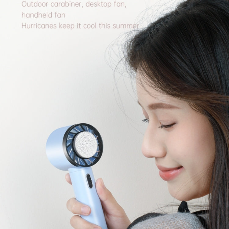 WX-625 Cold Compress Function Portable Mini Summer Fan Handheld Cooling Fan, WX-625 (Baby Blue), WX-625 (Light Purple), WX-625 (White)