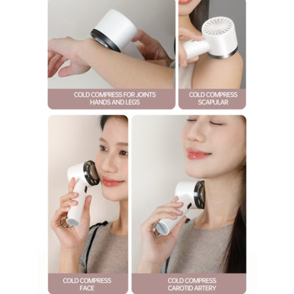 WX-625 Cold Compress Function Portable Mini Summer Fan Handheld Cooling Fan, WX-625 (Baby Blue), WX-625 (Light Purple), WX-625 (White)