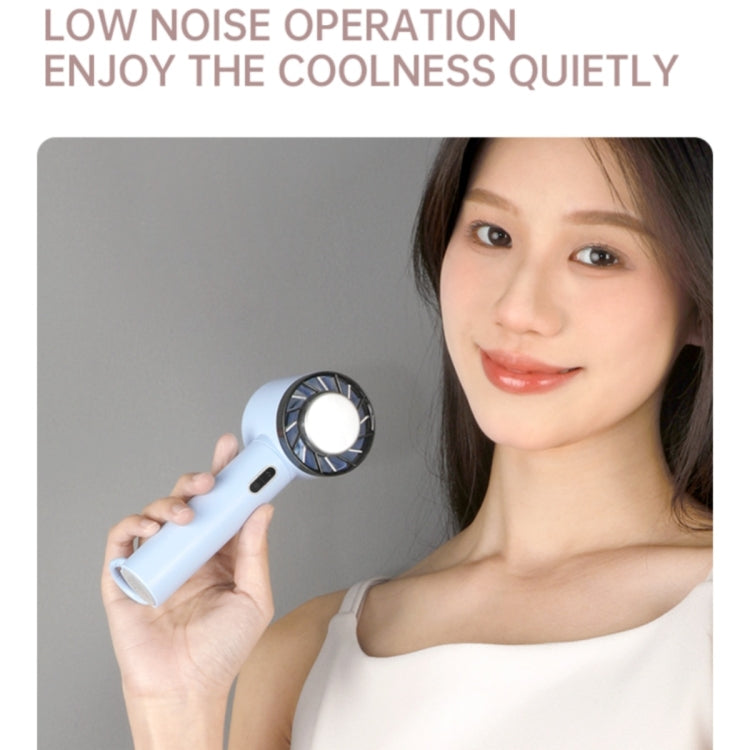 WX-625 Cold Compress Function Portable Mini Summer Fan Handheld Cooling Fan, WX-625 (Baby Blue), WX-625 (Light Purple), WX-625 (White)