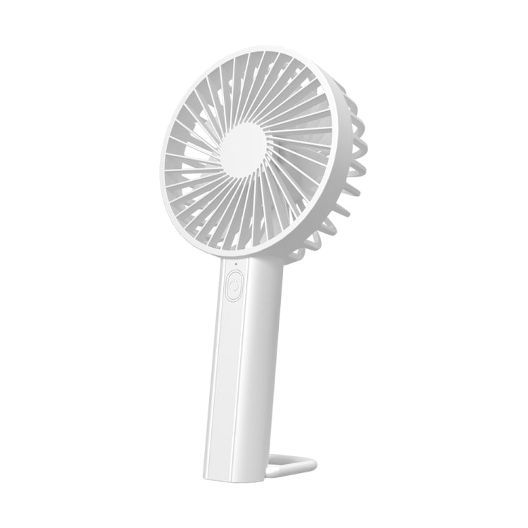 F35 With Hanging Hole Rechargeable Cooling Fan Powerful Handheld Fan 1200mAh Desk Fan, F35 (Baby Blue), F35 (Pink), F35 (White)
