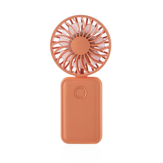 F458 With Neck Rope Summer 3 Speeds Adjustable Foldable Mini Handheld Fan, F458 (Orange), F458 (Purple), F458 (White)
