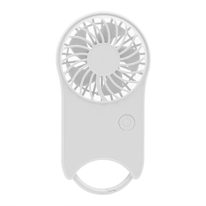 F12 3 Wind Speed Outdoor Summer Cooling Fan Hanging Buckle Mini Handheld Fan, F12 (Black), F12 (Pink), F12 (White)