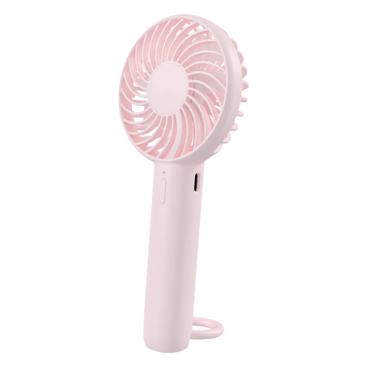 S3 3 Speed Low Noise Hanging Hole Desk Fan Portable Rechargeable Handheld Cooling Fan, S3 (White), S3 (Pink), S3 (Baby Blue)