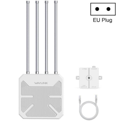 WAVLINK WN573HX3 AX3000 Waterproof Outdoor WiFi Wireless Outdoor Dual Band Router, US Plug, UK Plug, EU Plug, AU Plug