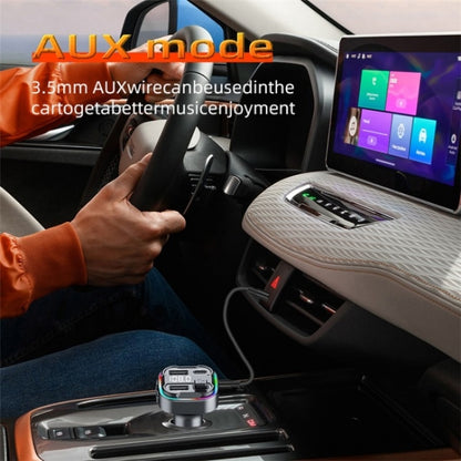 C3 Dual USB Car Charger Bluetooth Hands-free Call Adapter FM Transmitter Car MP3 Music Player, C3