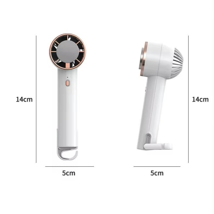CL02 Outdoor Summer Cooler Cooling Effect Handheld Fan USB Semiconductor Fan